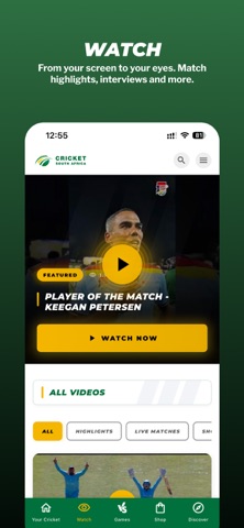 Official Cricket South Africa screenshot