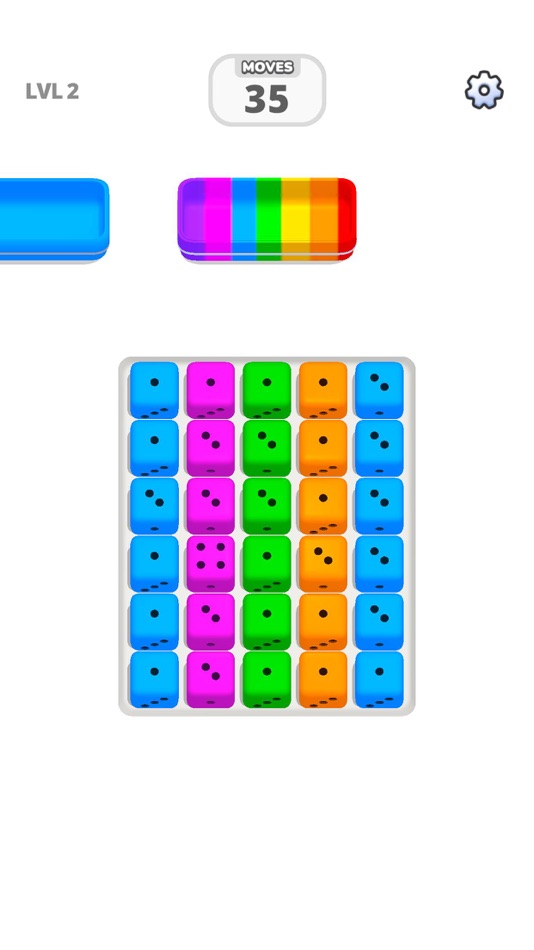 #2. Dice Match 3D! (iOS) 由: Playnoob