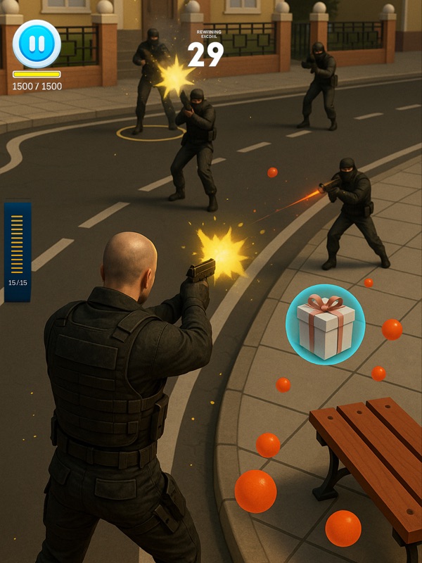Gunman Blood Money:Sniper Game screenshot 4