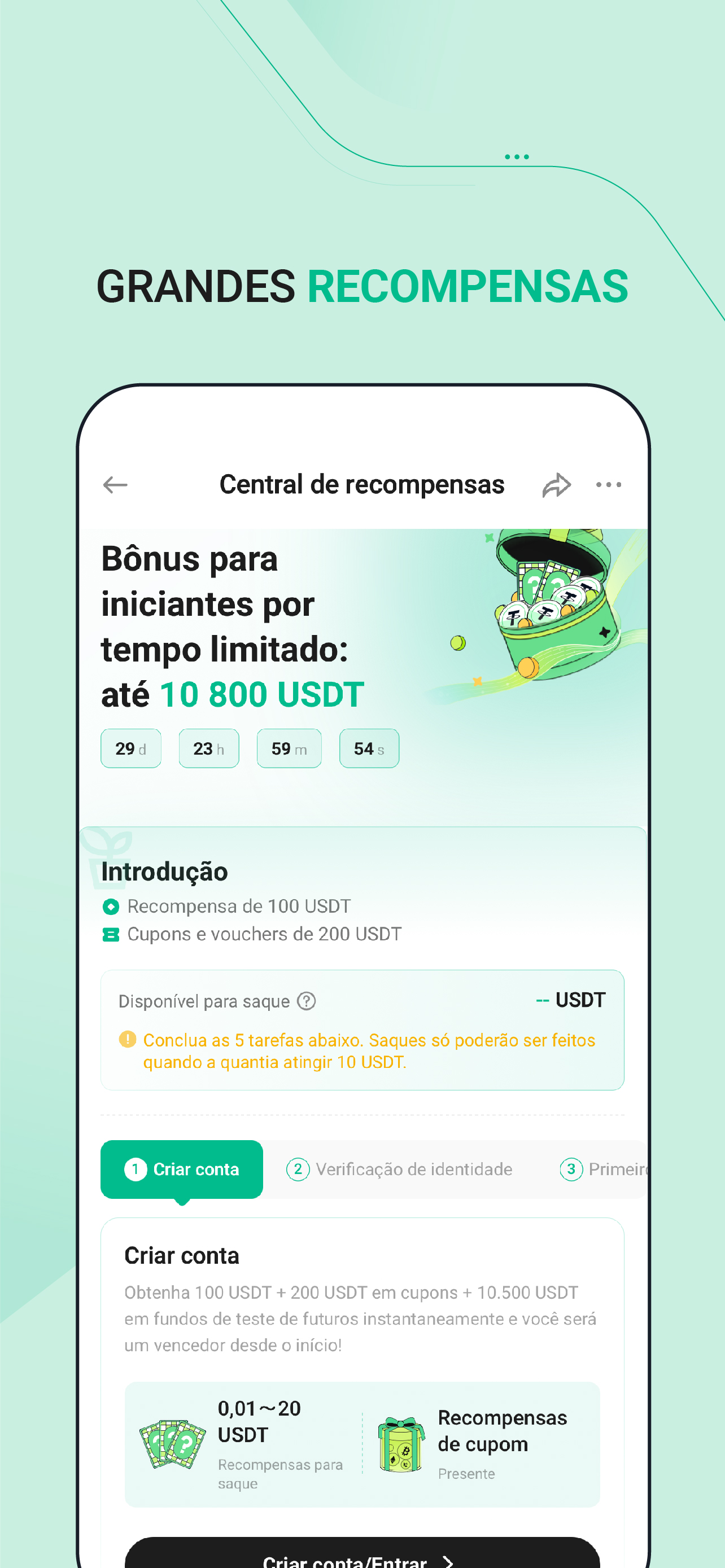 KuCoin-Compre Bitcoin e Cripto