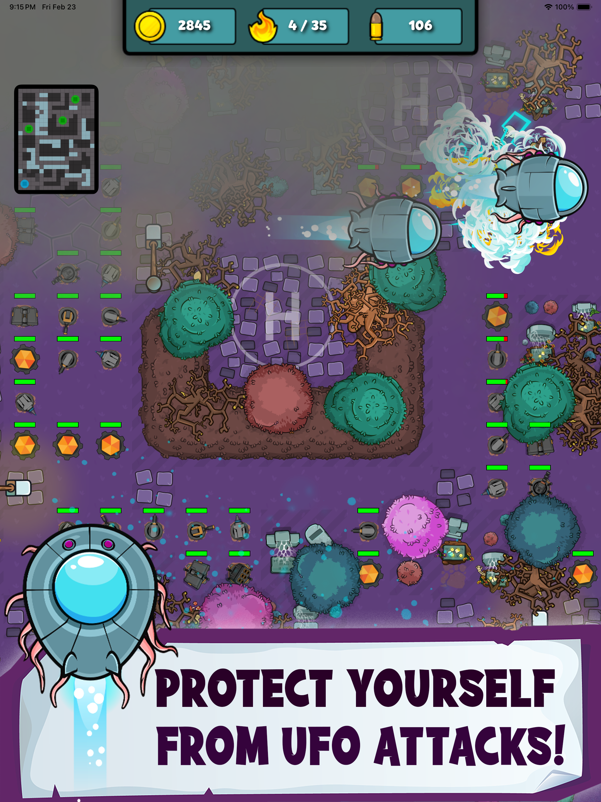 Crazy Monsters: Alien Defense screenshot 16