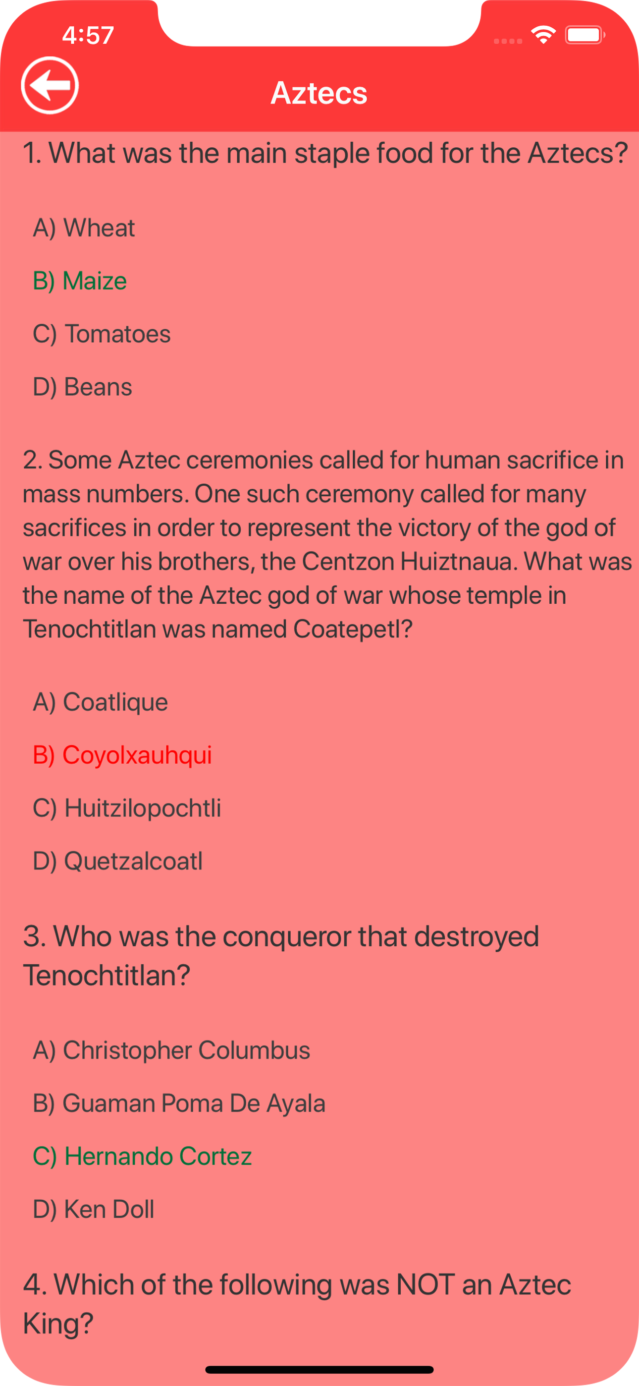 Ancient Civilizations Quiz