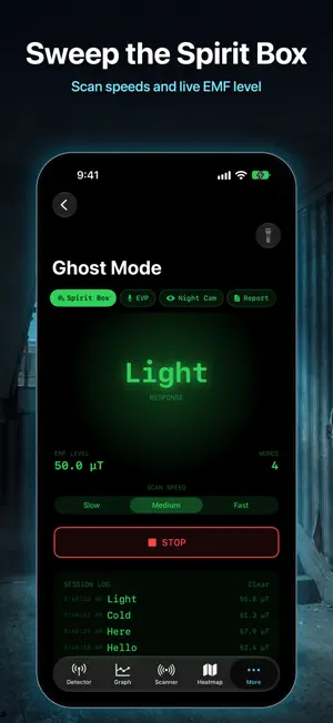 Real EMF Detector screenshot 2
