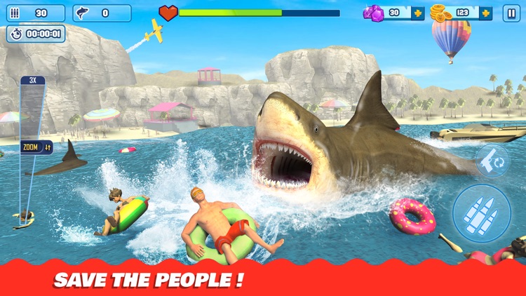 Shark Hunting Games: Sniper 3D