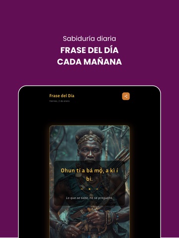 Yoruba App – Cultura Ifá iPad screenshot