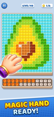 Donut Puzzle Sort: Diamond Art Screenshot 1 of 10