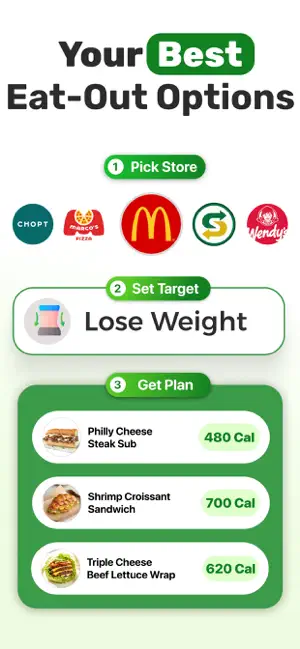 MenuPal-Healthy Eating Out screenshot 1