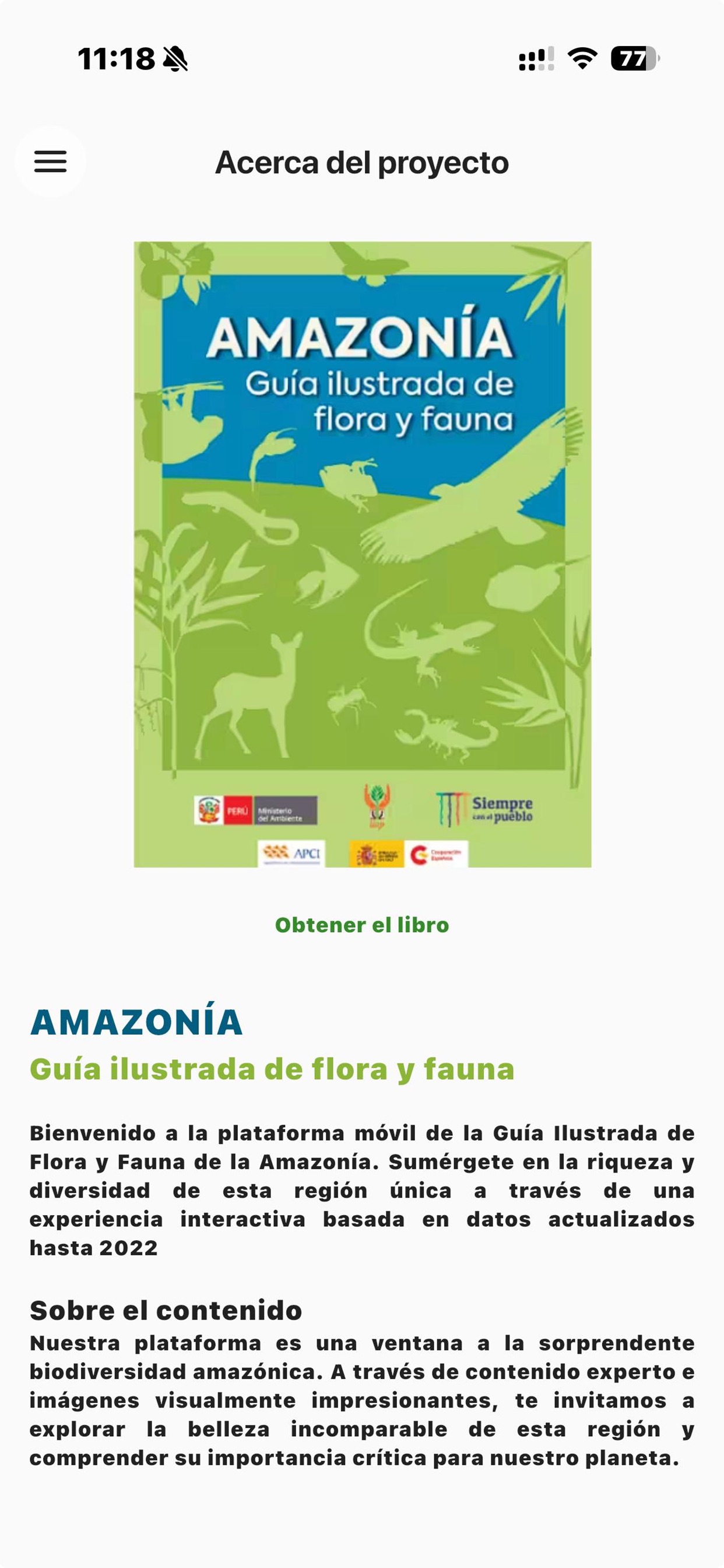 Screenshot 3 of Amazonía Guía Ilustrada