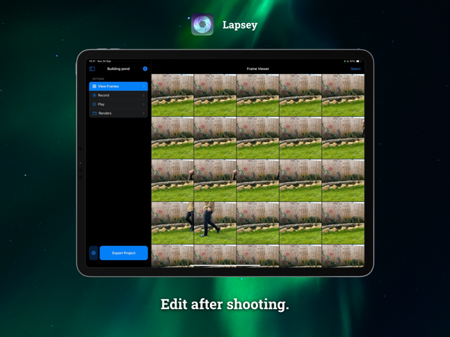 ‎Lapsey - Time-lapse camera Screenshot