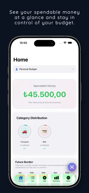 Pennyly: AI Budget & Receipt screenshot 1