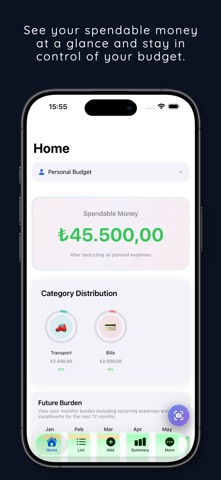 Pennyly: AI Budget & Receipt screenshot
