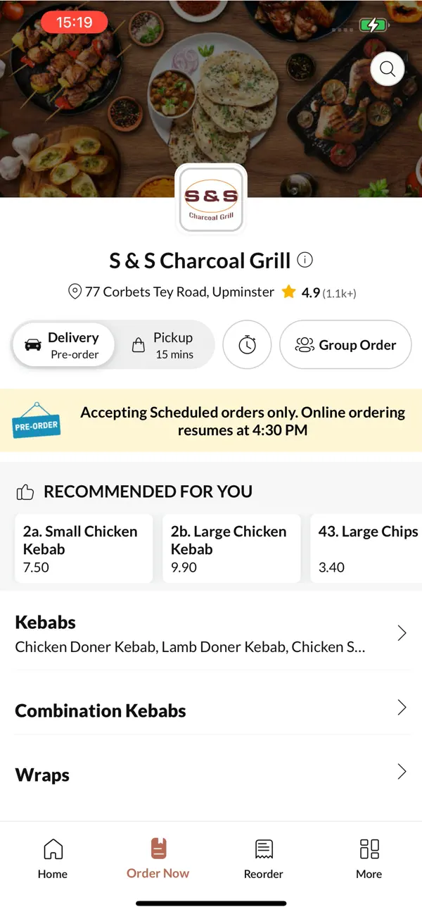 Screenshot #3 pour S & S Charcoal Grill
