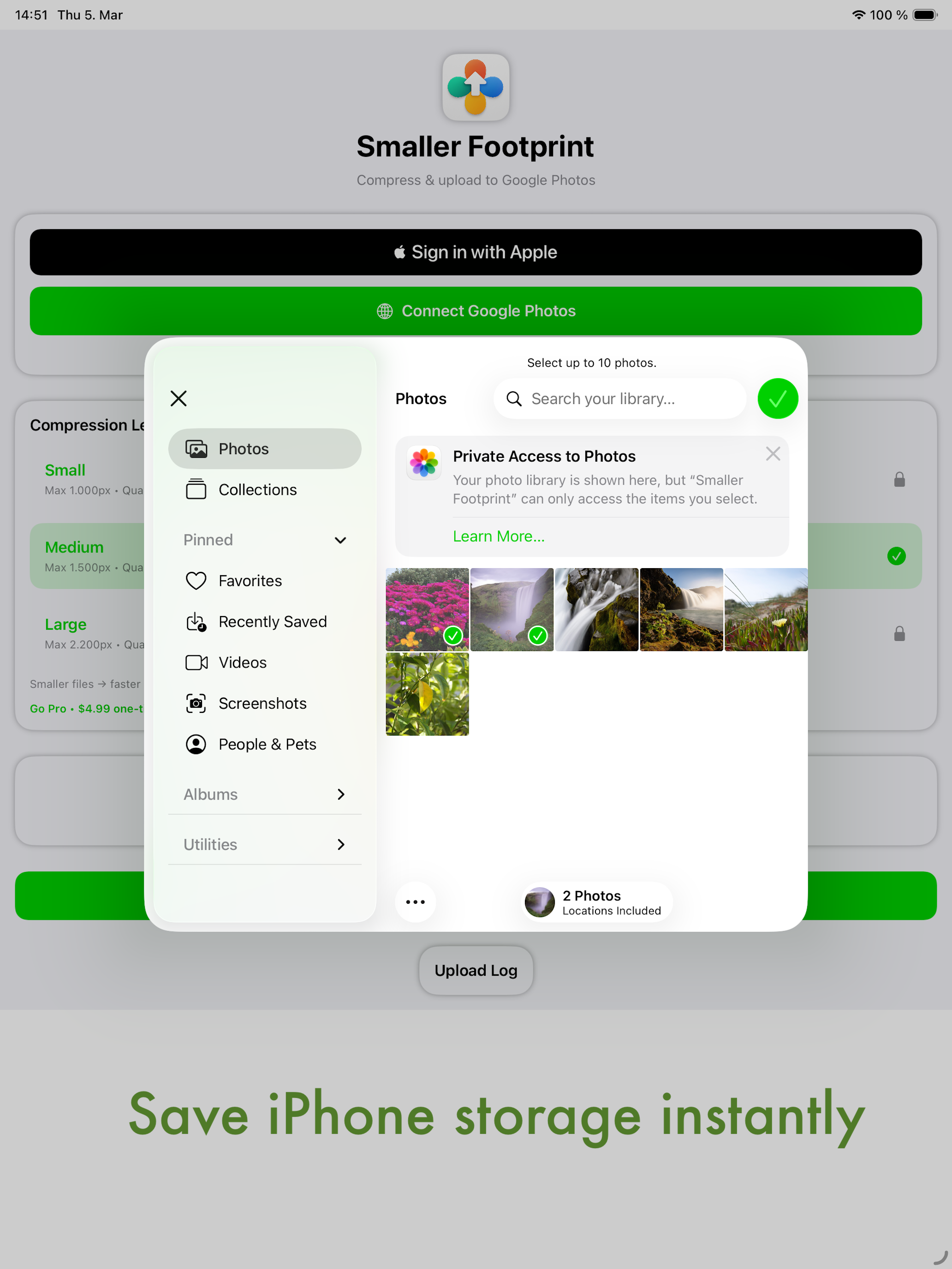 Smaller Footprint screenshot 6