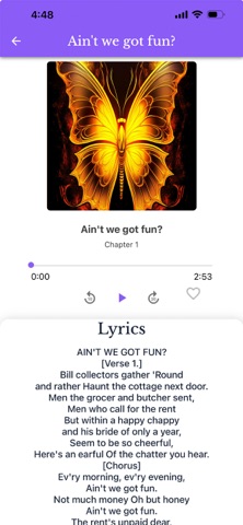 Lyric English Learning Screenshot 4 of 10