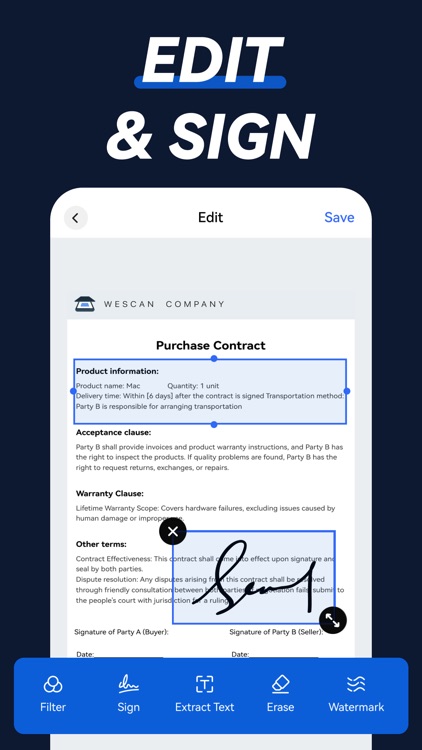 WeScan - PDF Scanner & OCR App