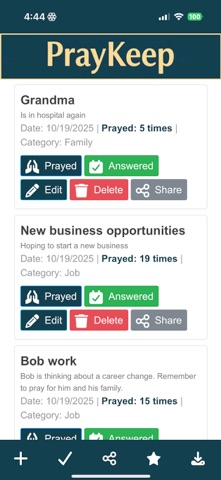 PrayKeep Screenshot 3 of 4