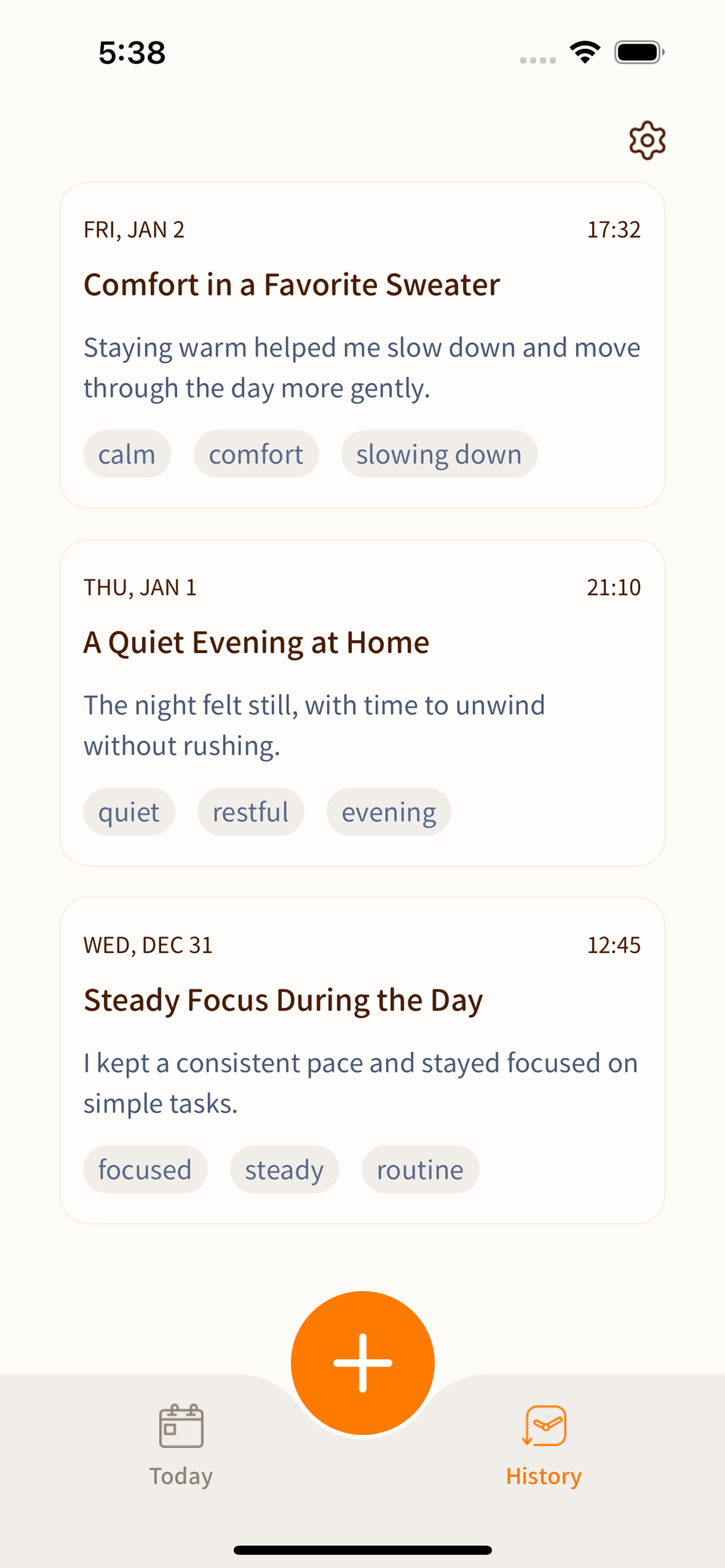 Quiet Nook: Wellness Writing screenshot 4