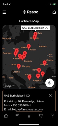 Respo screenshot