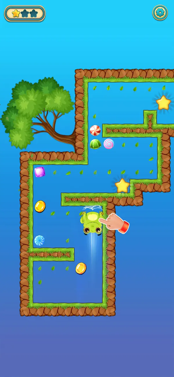 Screenshot #2 pour FrogSugar Rush Games