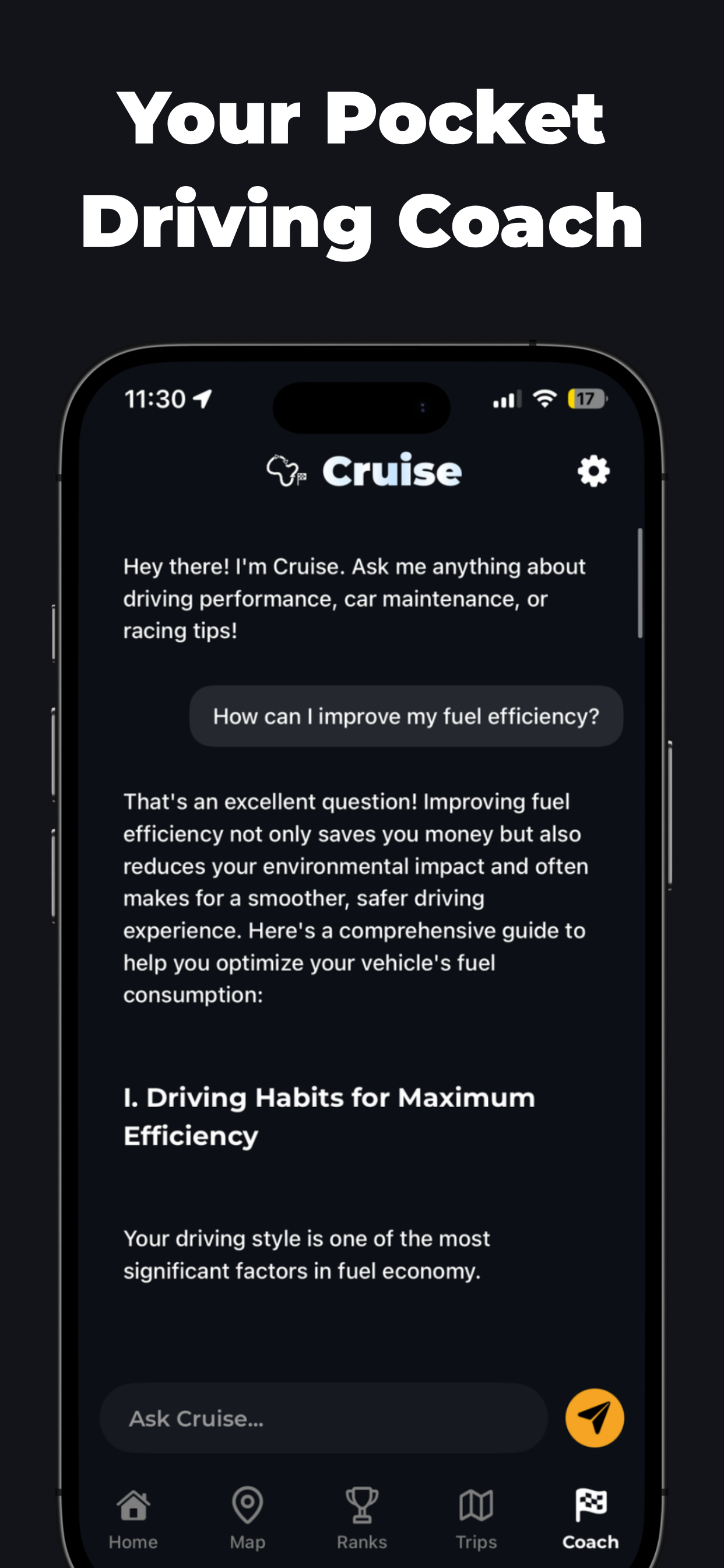 Cruise - Drive Tracker screenshot 8