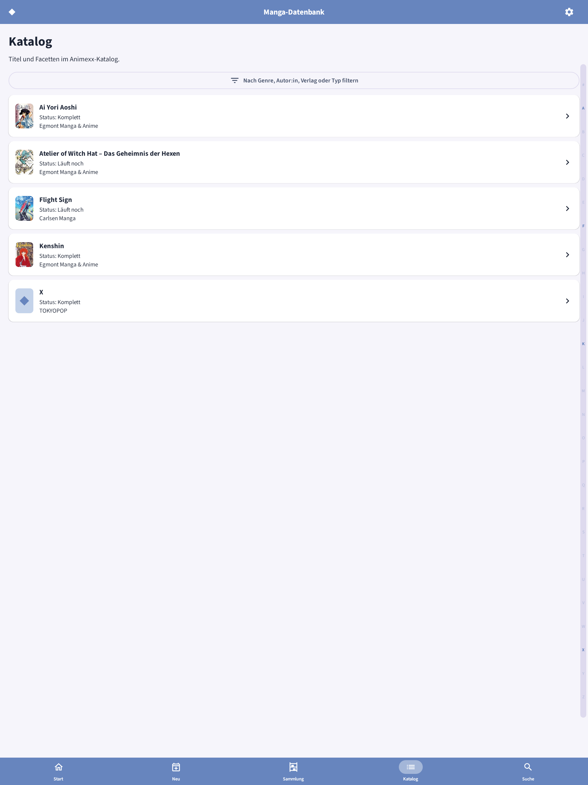 Animexx.de: Manga-Datenbank screenshot 15