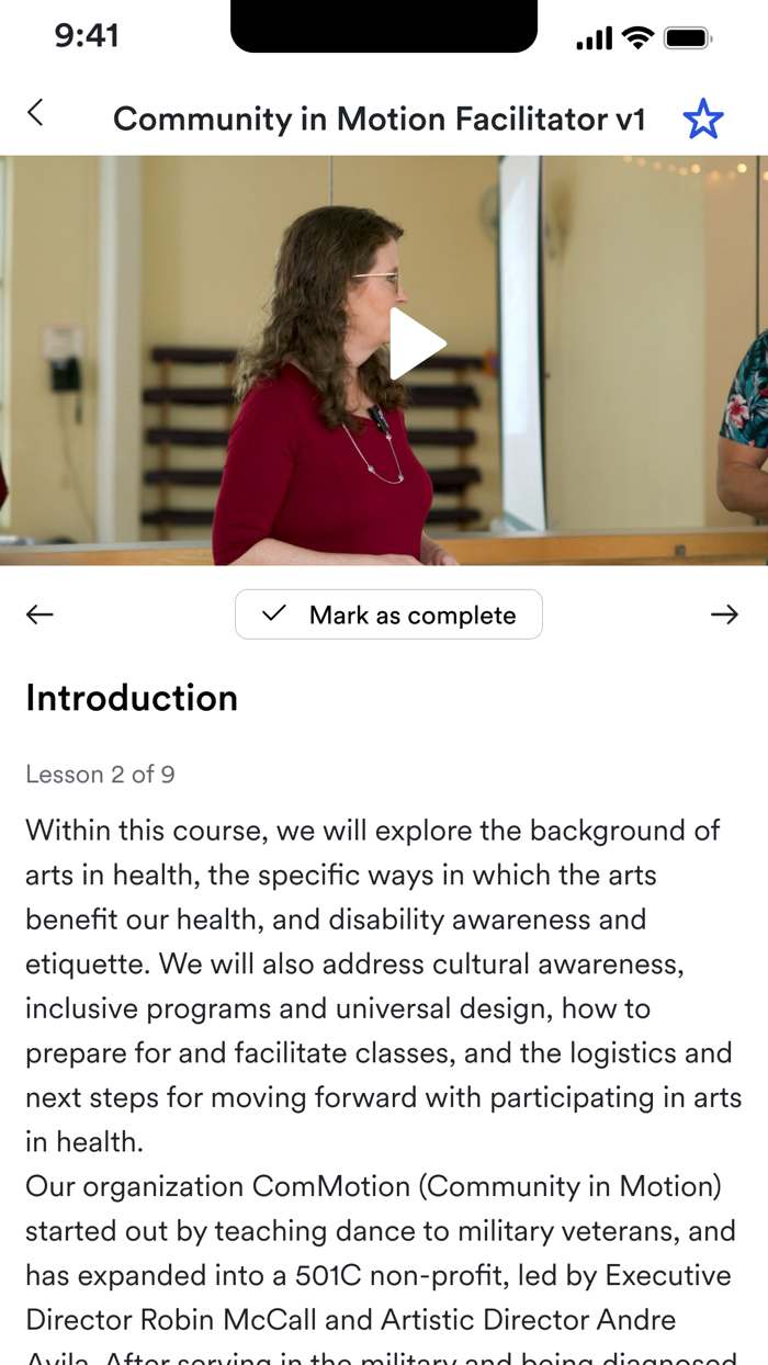 ComMotion - Community in Motio