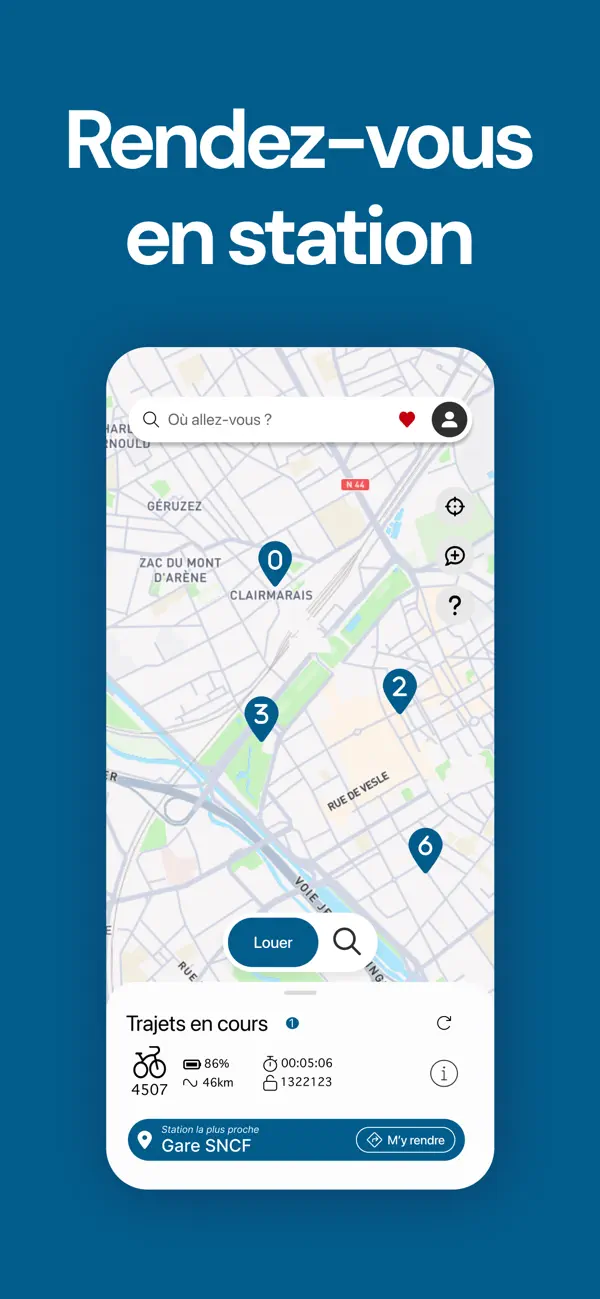 Screenshot #3 pour La Baule - vélo libre service