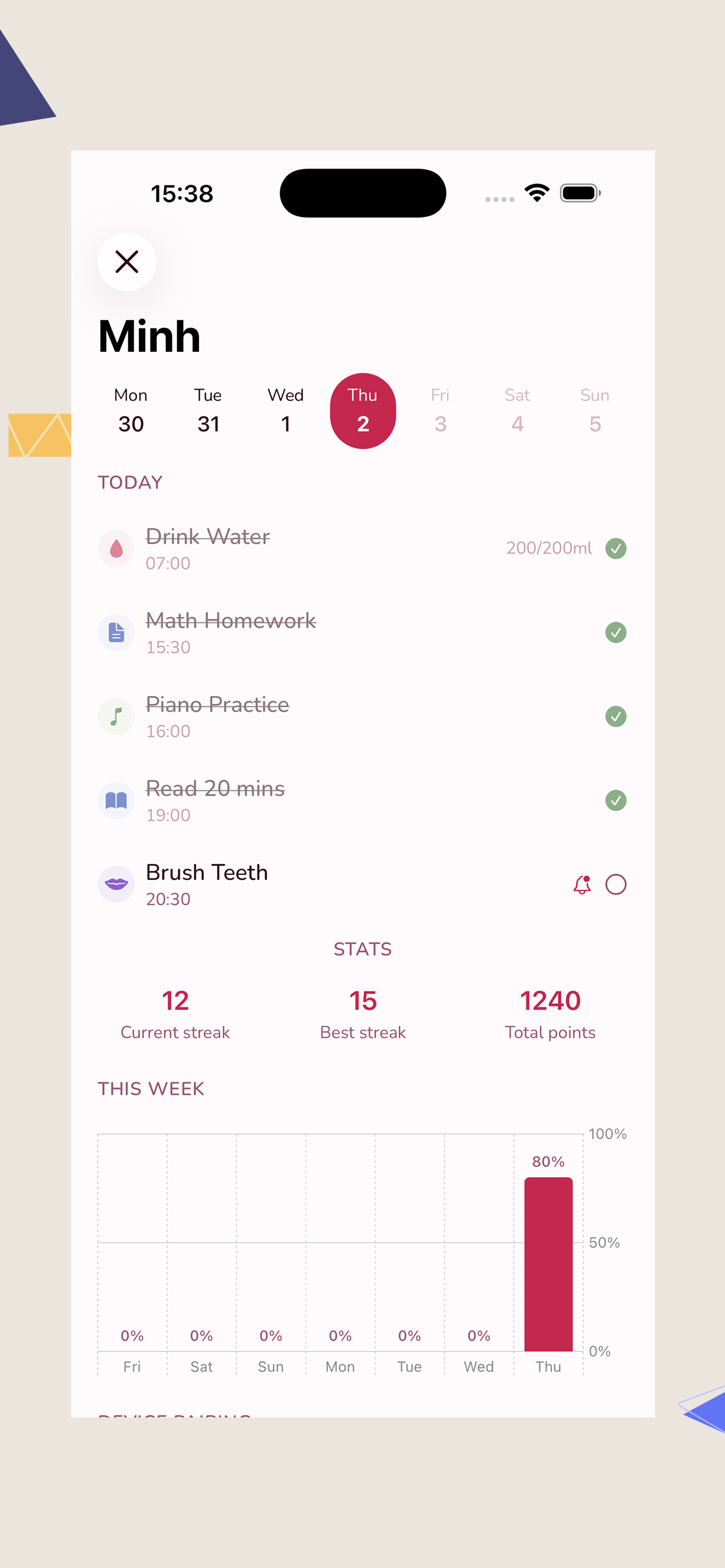 Mommee: Kids Habit Tracker
