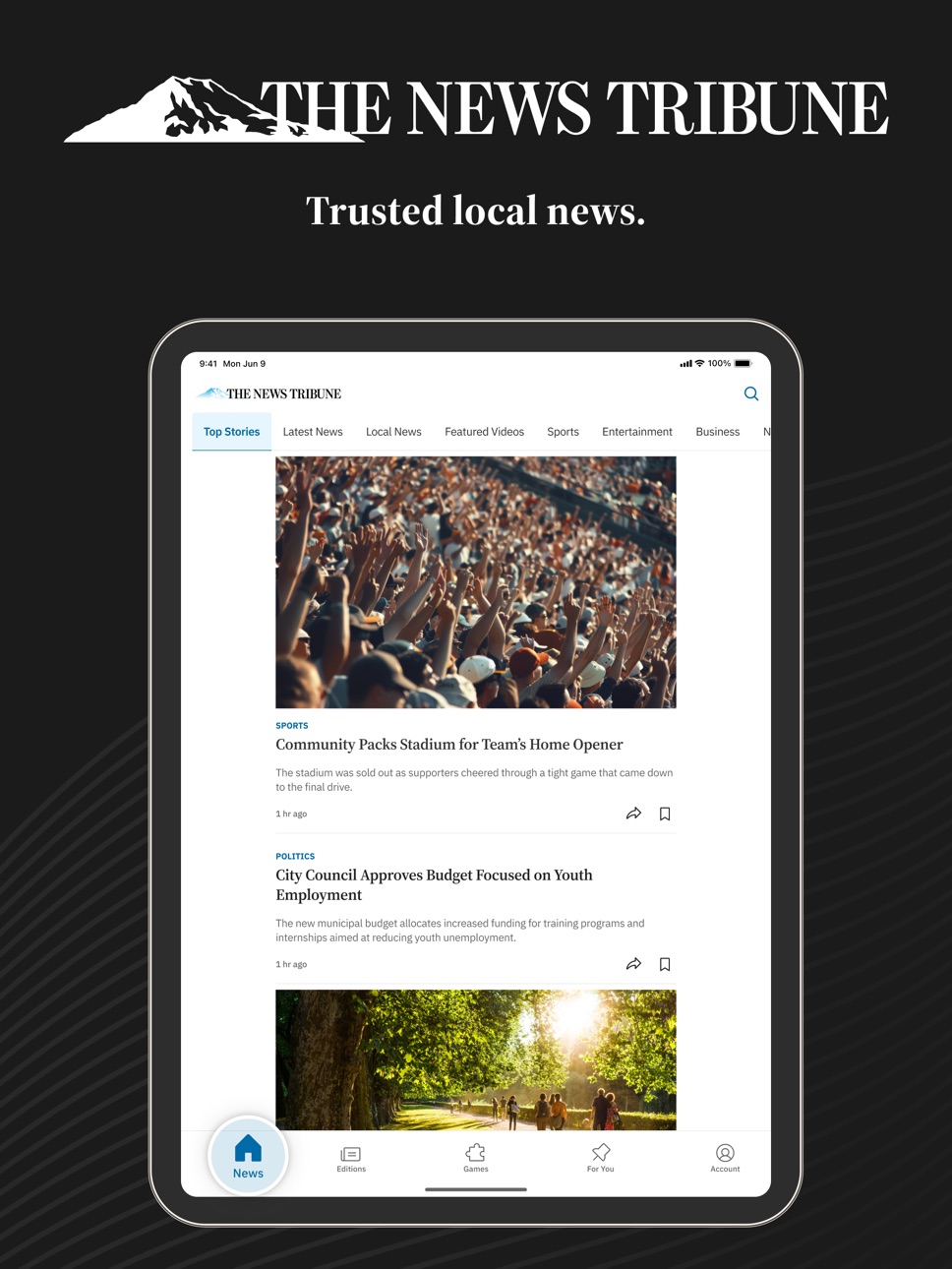 iPad screenshot