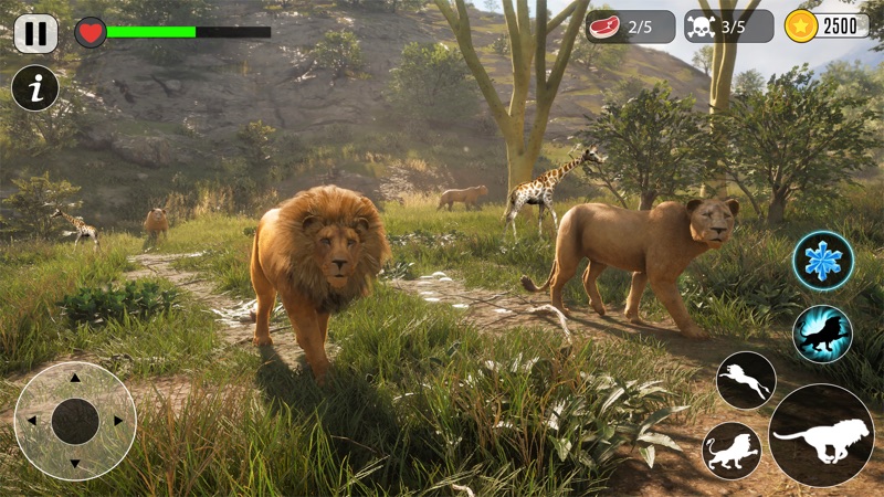 Lion Simulator Animal Survival screenshot 1