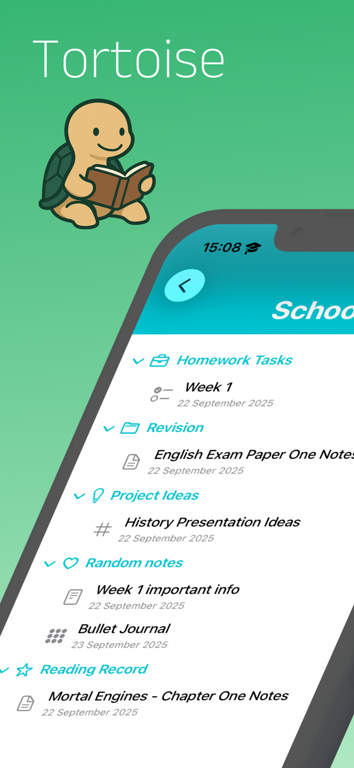 Tortoise - Journaling  Notes