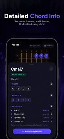 FretFind iPhone screenshot