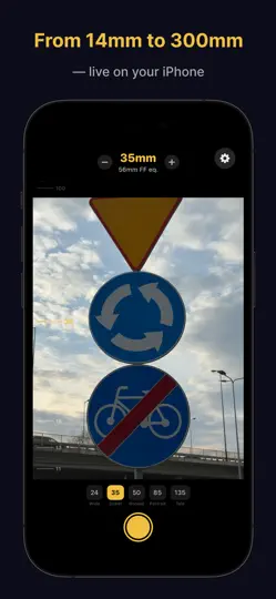 Lens Simulator: Prospekt iPhone Ekran Görüntüsü 2