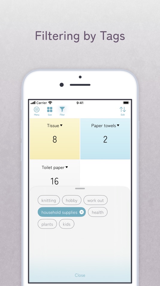 #4. Colory Tally Counter (iOS) 由: Hikari Mano