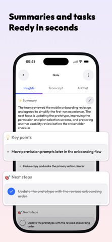 Nami: AI Voice Notes Screenshot 3 of 8