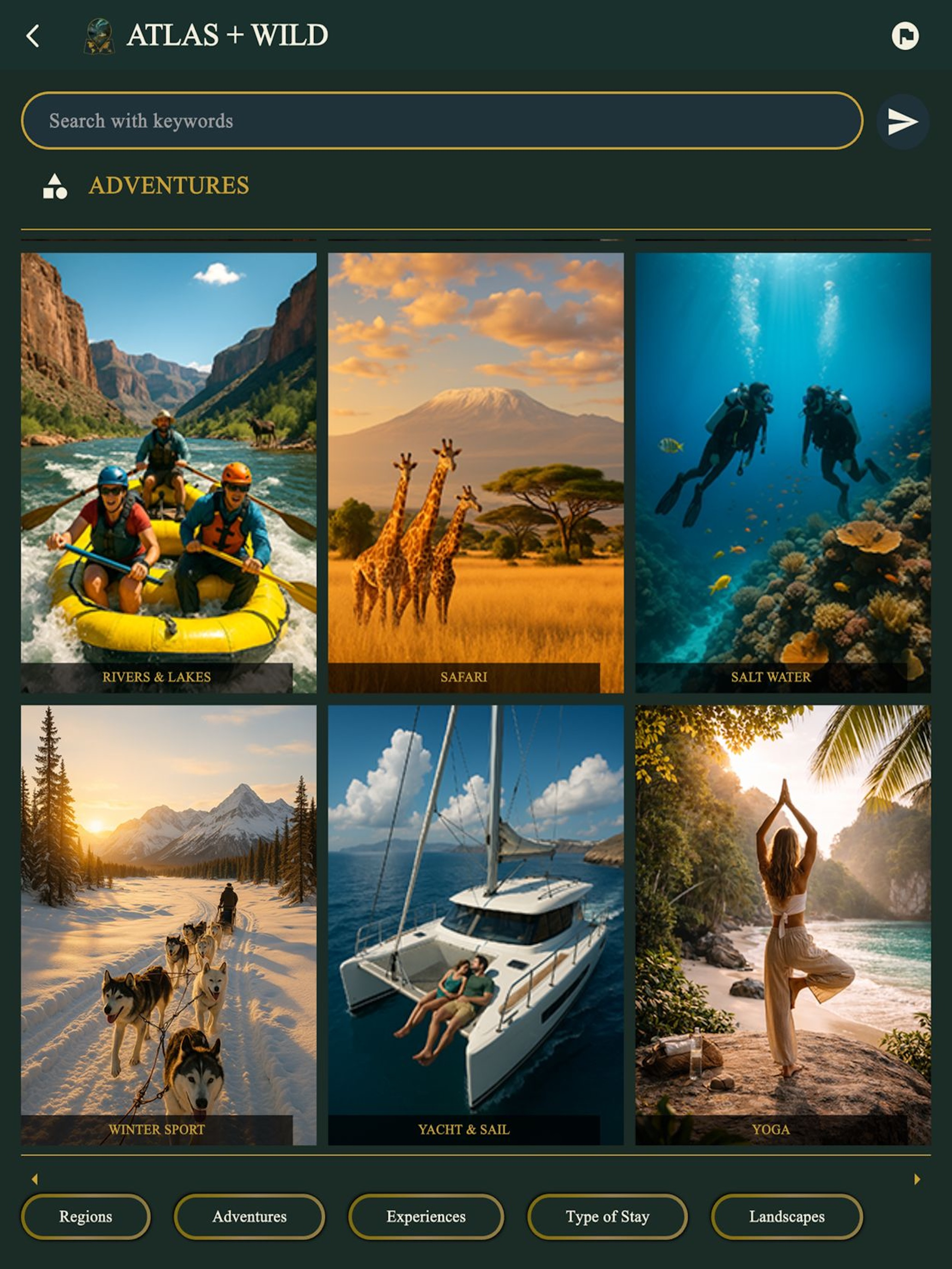 Atlas + Wild: Unique Stays