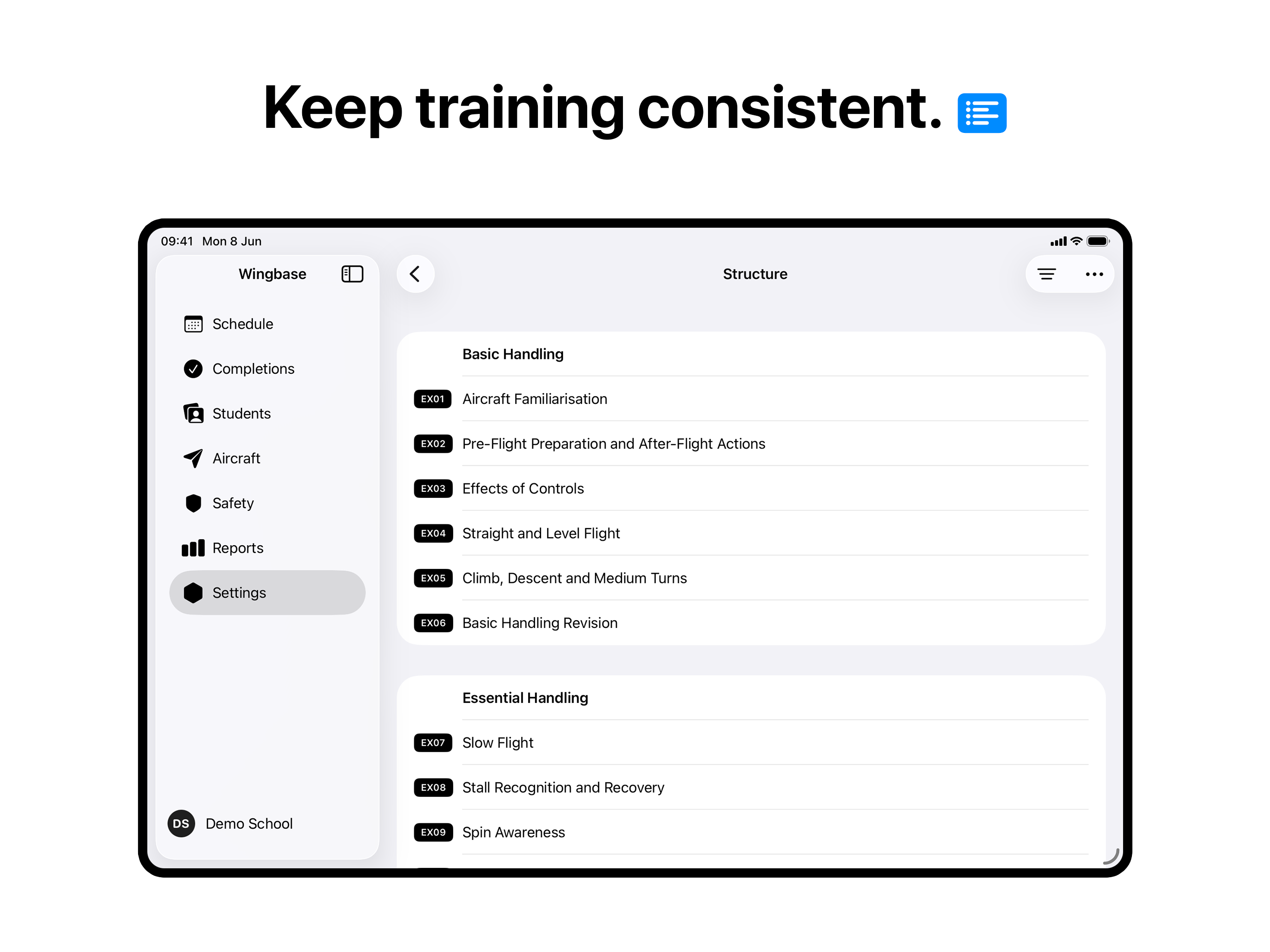 Wingbase screenshot 18
