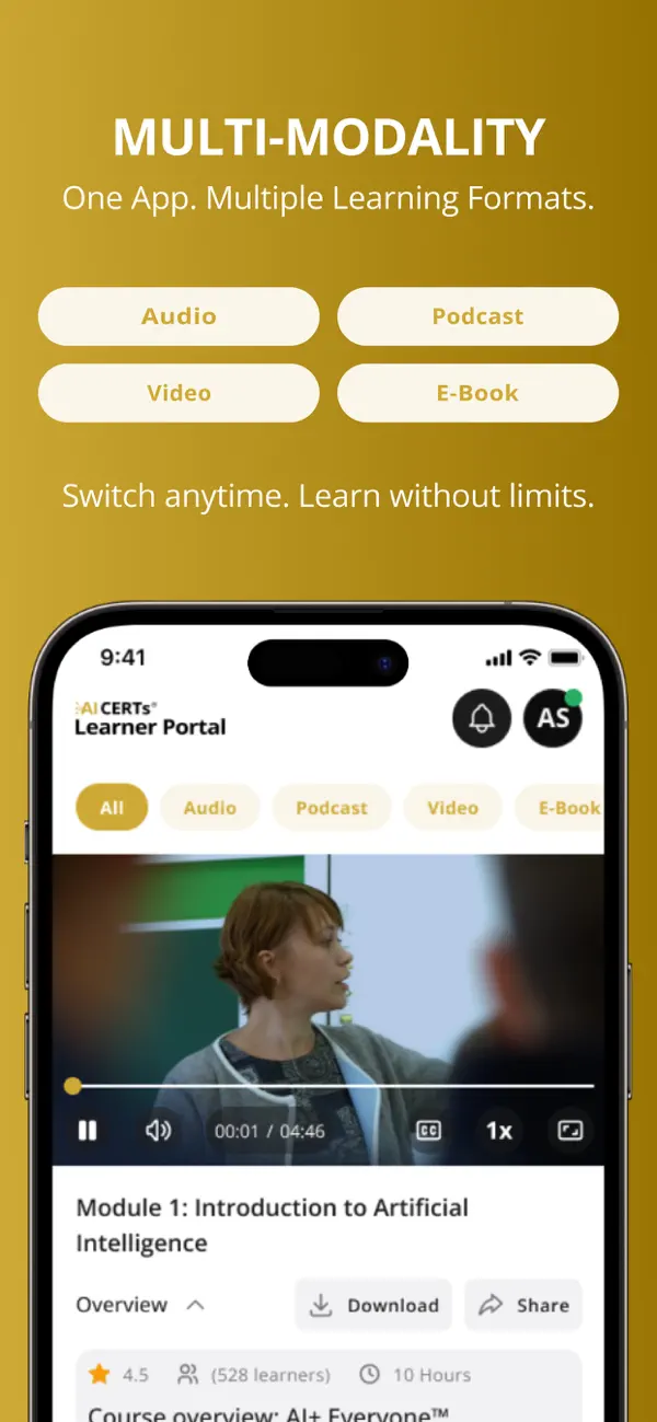 Screenshot #2 pour AI CERTs®: AI & Blockchain