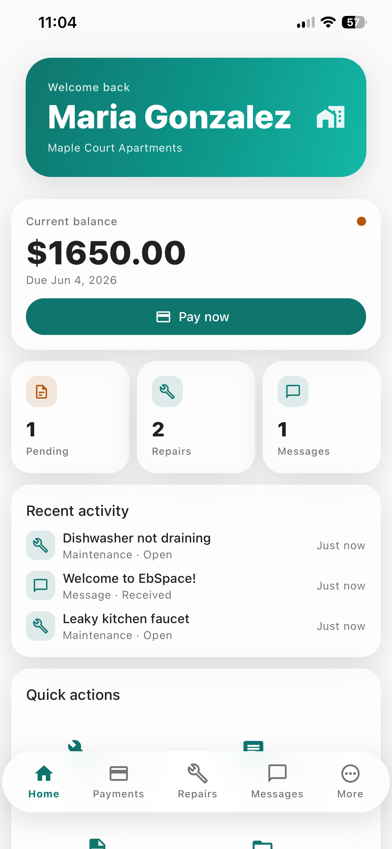 EbSpace Tenant screenshot 5