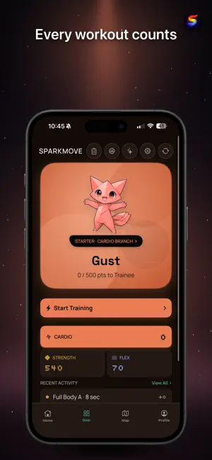 SparkMove screenshot 2
