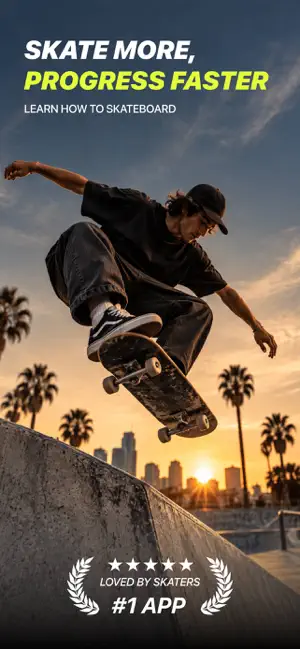 Skate Flow: How to Skateboard screenshot 1