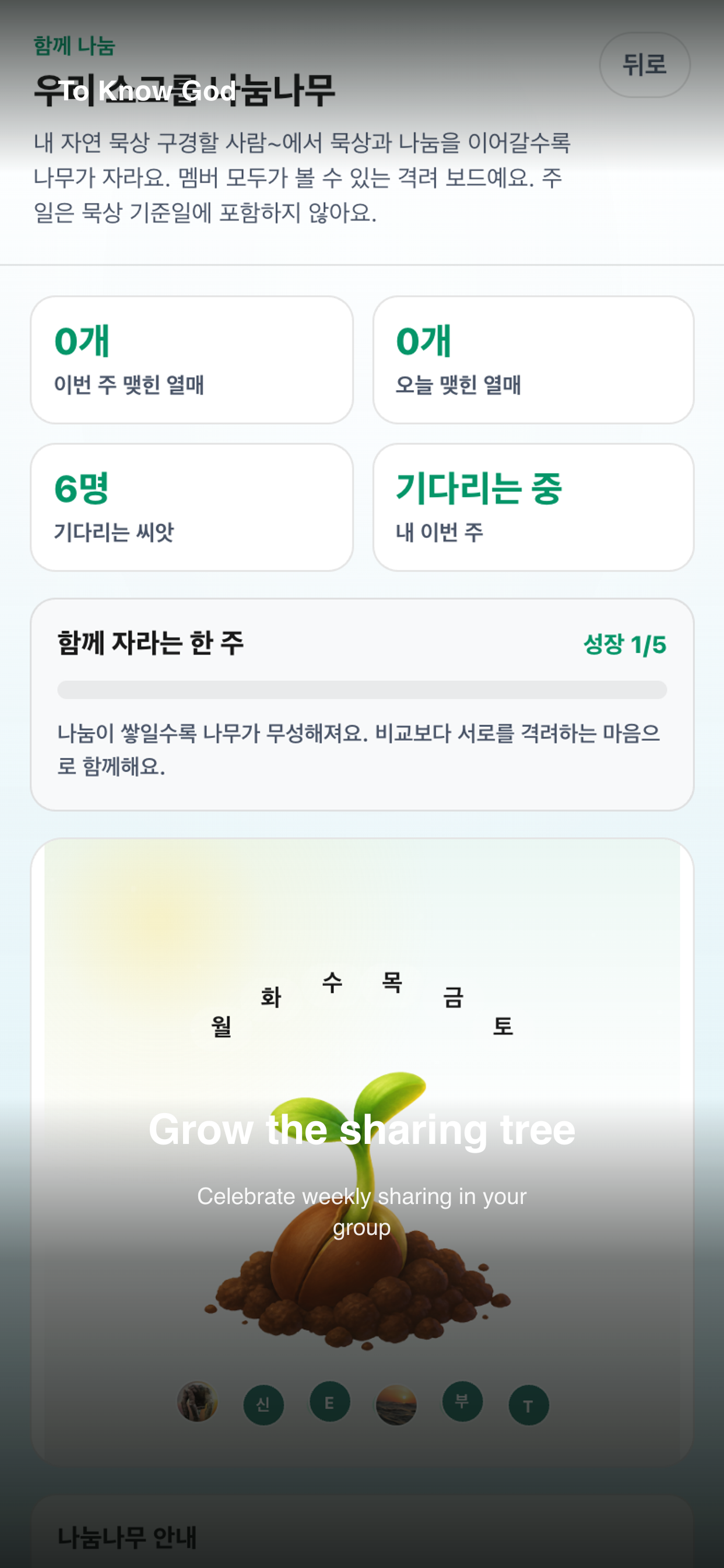 TKG 묵상 - YWAM UofN Jeju