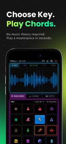 Chorda: Chord Pads & MIDI screenshot