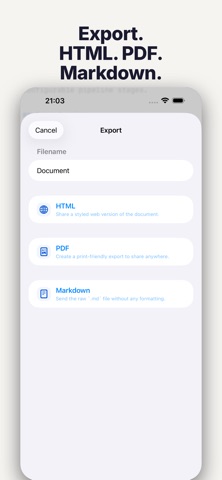 App screenshot