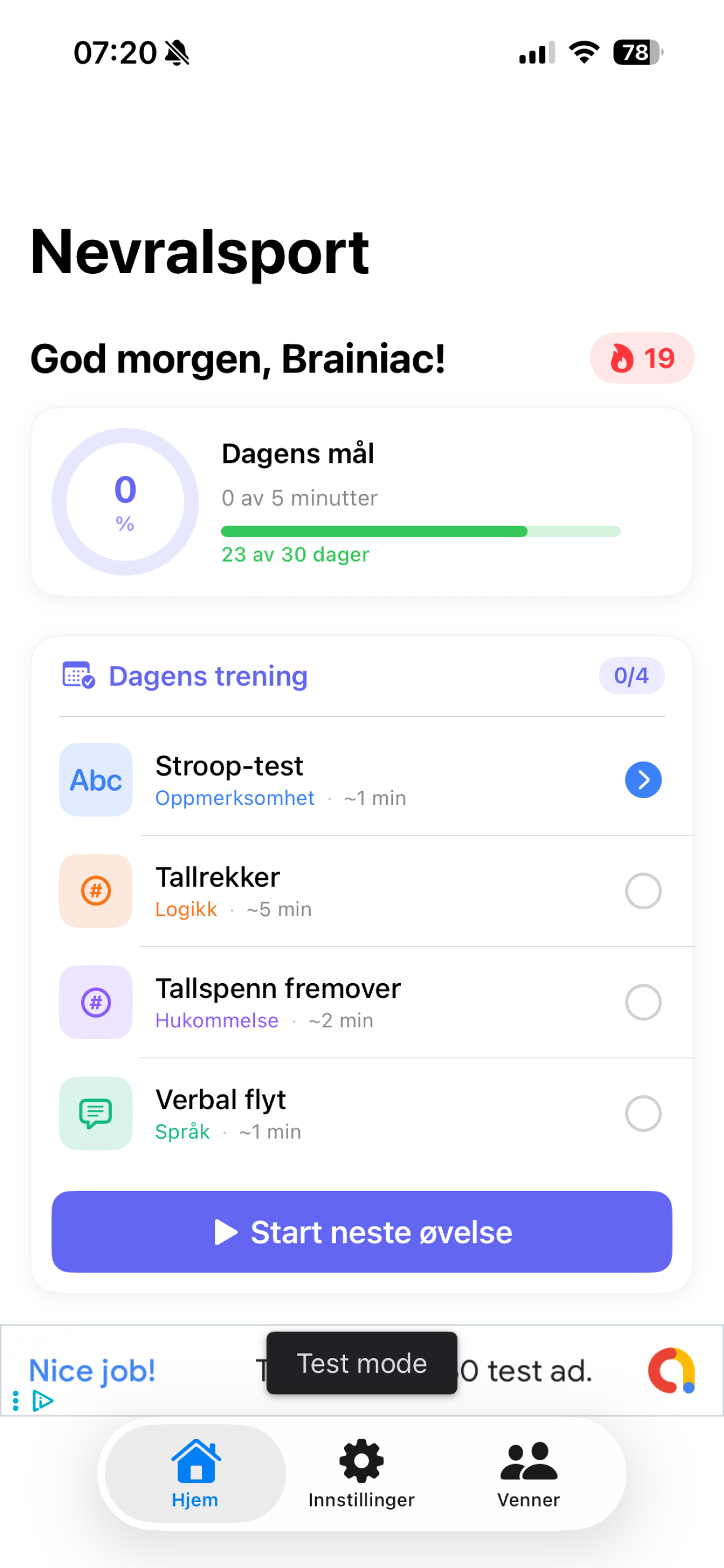 Nevralsport screenshot 4