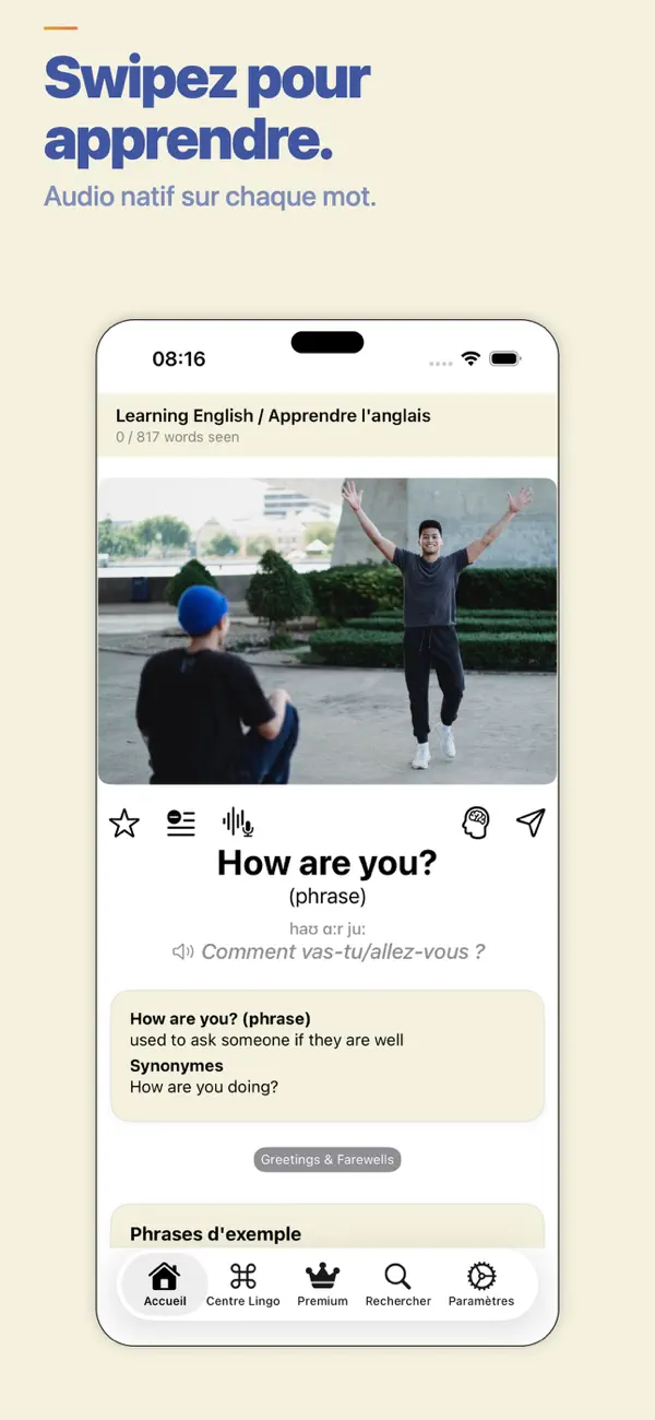 Screenshot #1 pour Aprende inglés fácilmente