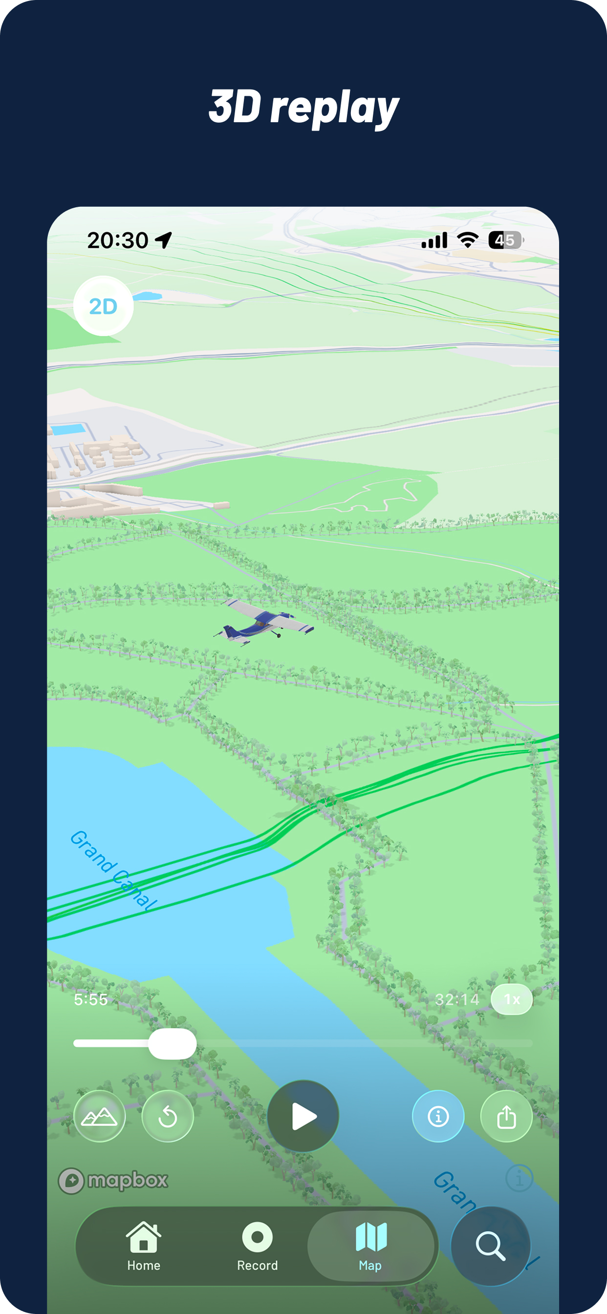 TRIM: Fly, Track, Replay