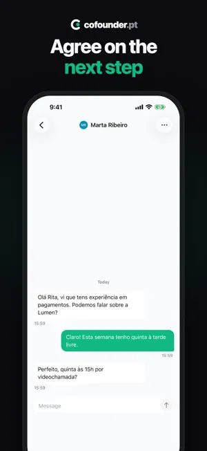 Cofounder.pt screenshot 1