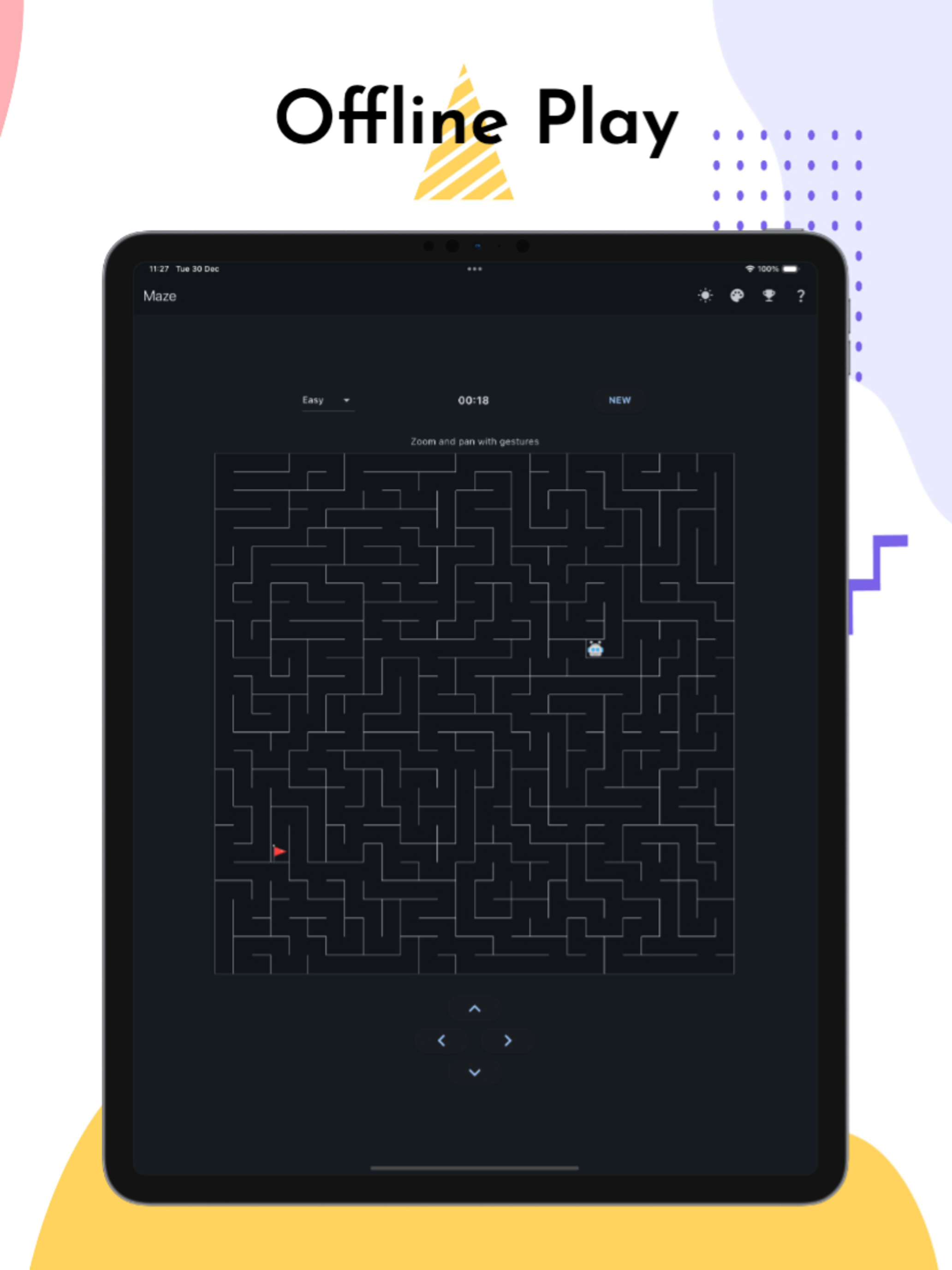 Maze Solver: One Path
