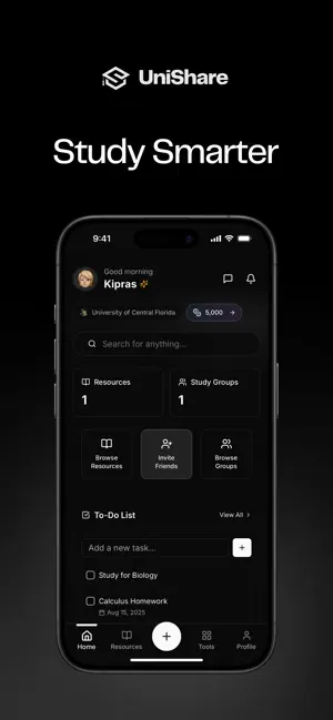 UniShare - Study Smarter screenshot 1